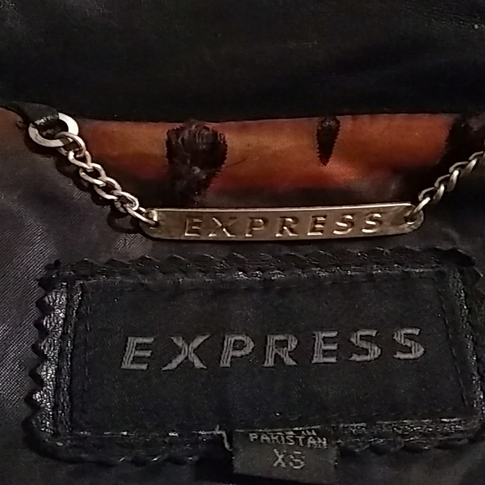 ✴️ Express ✴️Leather jacket - Picture 3 of 4
